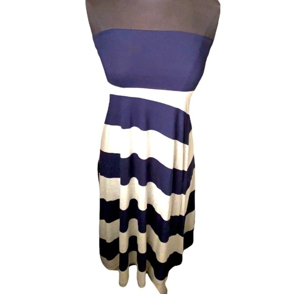 Gap Maxi skirt or dress, navy and heather grey - Picture 7 of 7